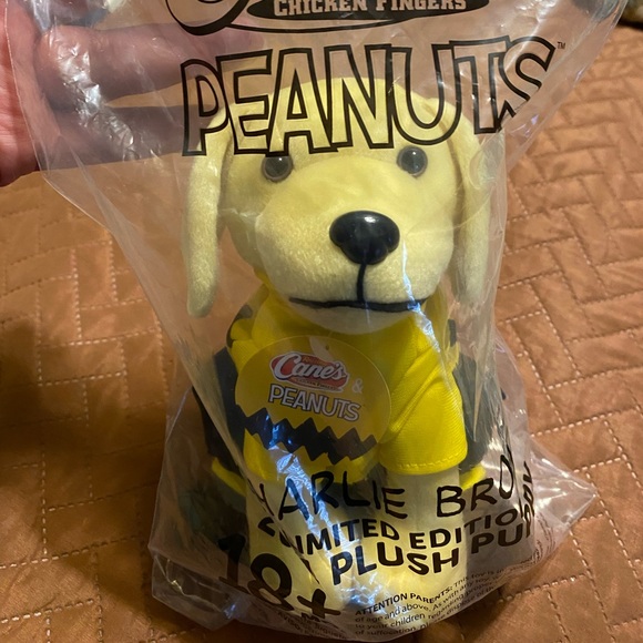 Raising Cane’s | 2021 Charlie Brown - Limited Edition Plush - Picture 1 of 4